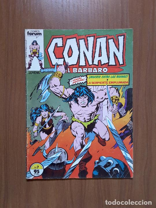 C&oacute;mics: Conan el B&aacute;rbaro 7. Primera Edici&oacute;n. Forum. - Foto 1