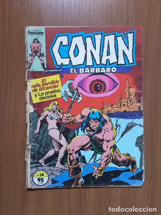 C&oacute;mics: Conan el B&aacute;rbaro 14. Primera Edici&oacute;n. Forum. - Foto 1