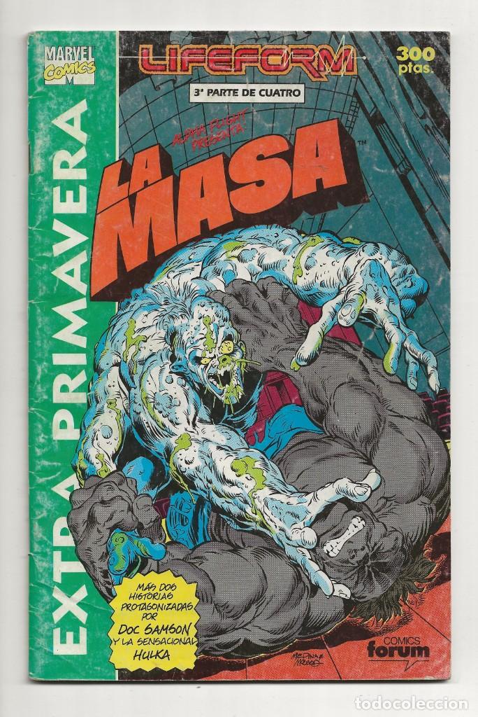 C&oacute;mics: LA MASA - LIFEFORM 3&ordf; PARTE - EXTRA PRIMAVERA 1991 - FORUM - Foto 1
