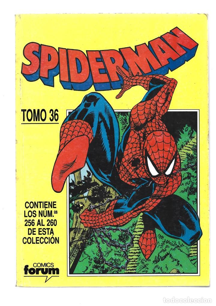 C&oacute;mics: Spiderman tomo retapado 36 (256 al 260), 1992, Forum, muy buen estado