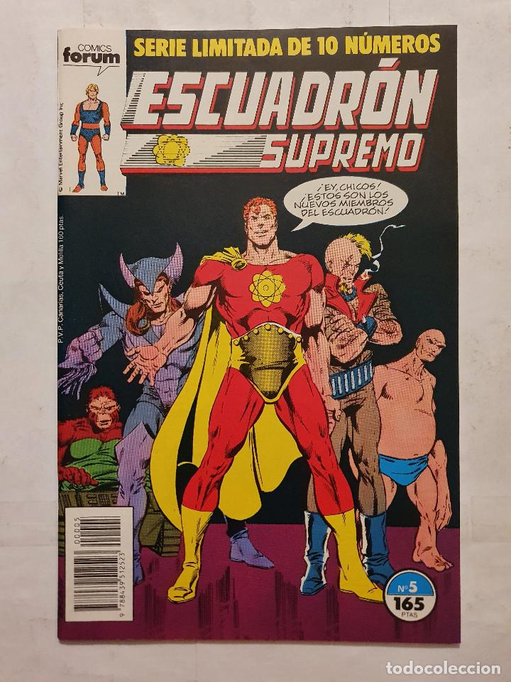 C&oacute;mics: ESCUADRON SUPREMO VOL. 1 # 5 (FORUM) - 1990 - Foto 1