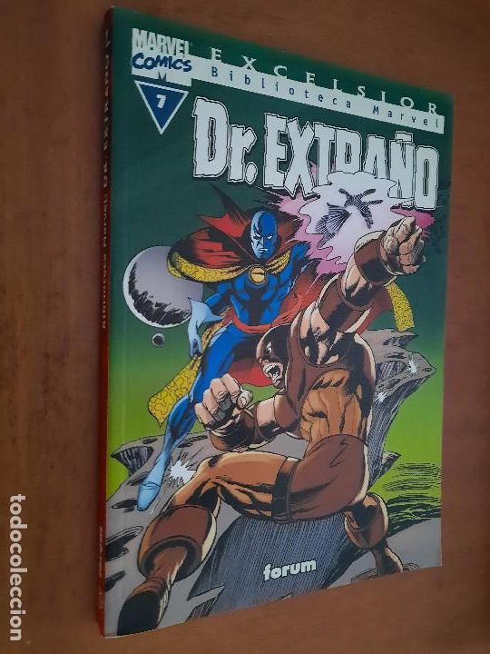C&oacute;mics: DR. EXTRA&Ntilde;O 7. EXCELSIOR. BIBLIOTECA MARVEL. R&Uacute;STICA. BUEN ESTADO E8 3 - Foto 1
