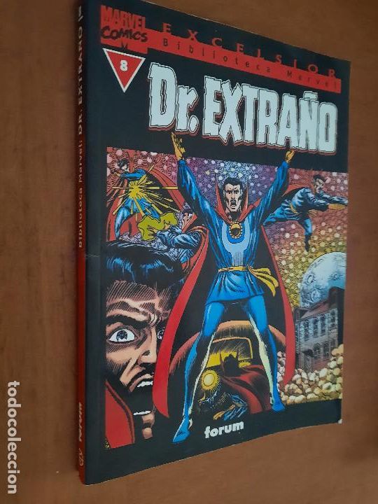 C&oacute;mics: DR. EXTRA&Ntilde;O 8. EXCELSIOR. BIBLIOTECA MARVEL. R&Uacute;STICA. BUEN ESTADO - Foto 1