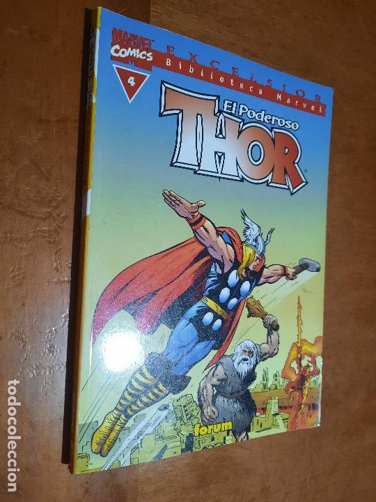 C&oacute;mics: EL PODEROSO THOR 4. BIBLIOTECA MARVEL. EXCELSIOR. R&Uacute;STICA. BUEN ESTADO - Foto 1