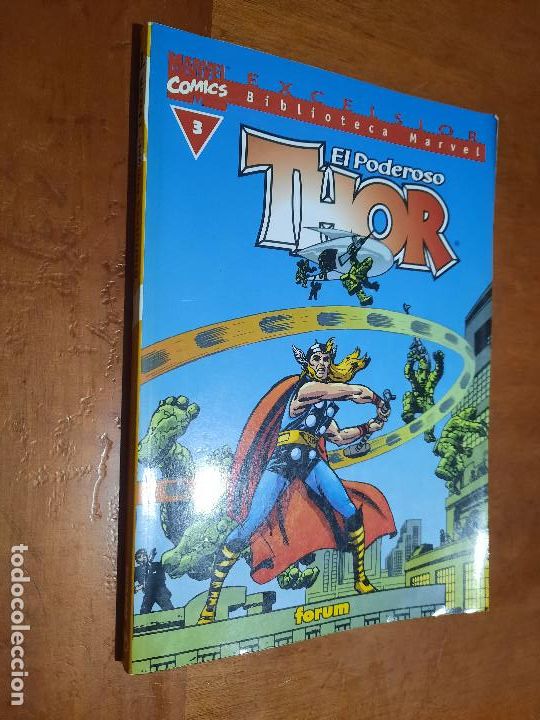 C&oacute;mics: EL PODEROSO THOR 3. BIBLIOTECA MARVEL. EXCELSIOR. R&Uacute;STICA. BUEN ESTADO - Foto 1