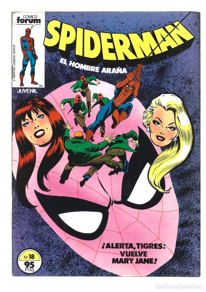 C&oacute;mics: Spiderman 18, 1983, Forum, buen estado - Foto 1