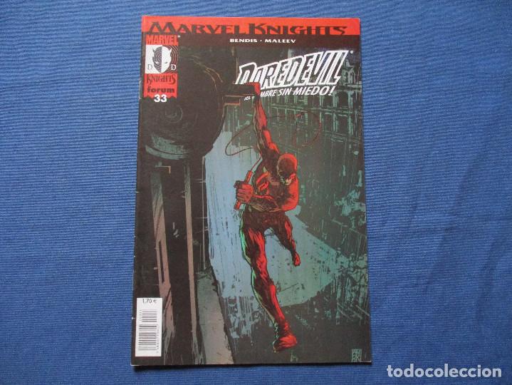 C&oacute;mics: MARVEL / DAREDEVIL N.&ordm; 33 MARVEL KNIGHTS VOLUMEN 1 de BRIAN MICHAEL BENDIS 2003 - Foto 1