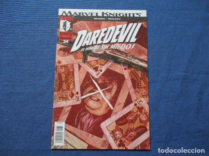 C&oacute;mics: MARVEL / DAREDEVIL N.&ordm; 34 MARVEL KNIGHTS VOLUMEN 1 de BRIAN MICHAEL BENDIS 2003 - Foto 1