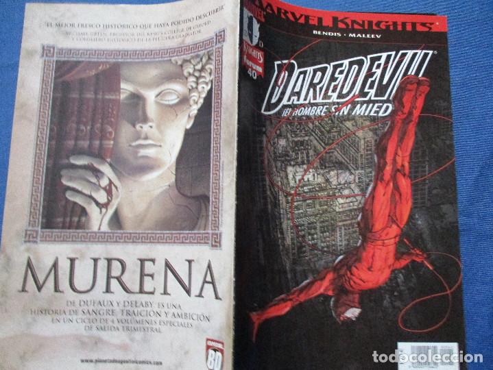 C&oacute;mics: MARVEL / DAREDEVIL N.&ordm; 40 MARVEL KNIGHTS VOLUMEN 1 de BRIAN MICHAEL BENDIS 2003 - Foto 4
