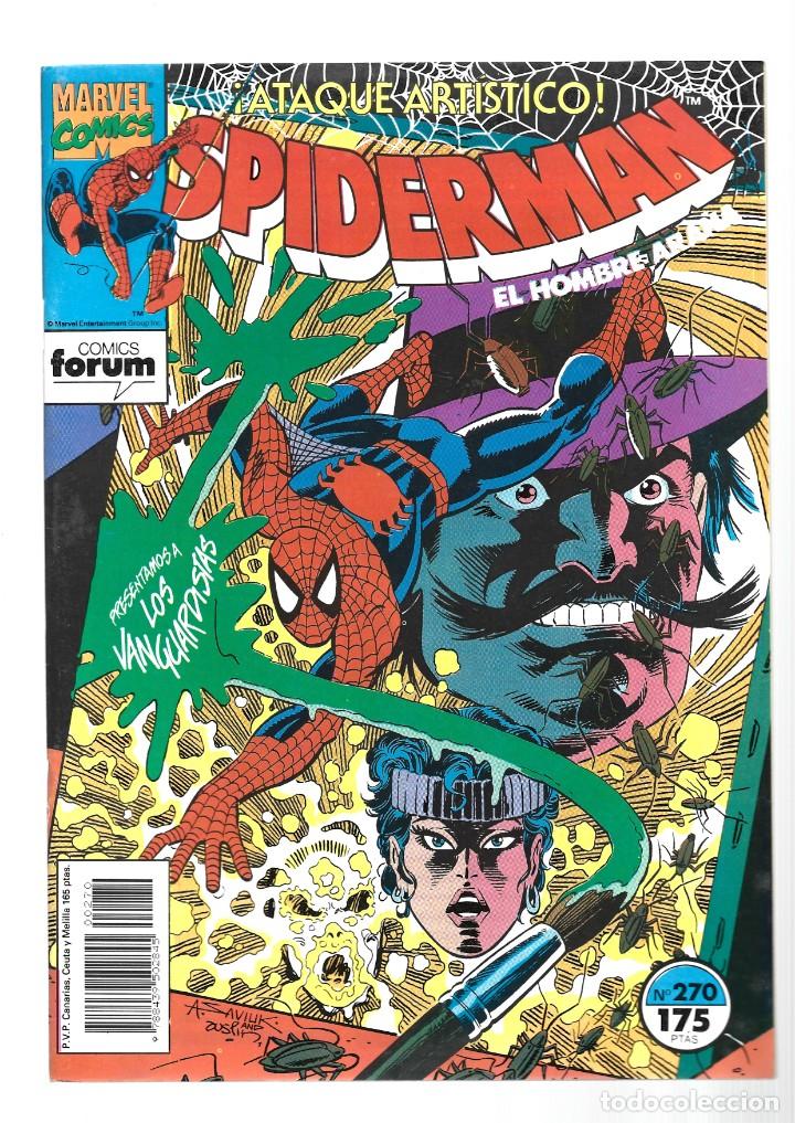 C&oacute;mics: Spiderman 270, 1992, Forum, muy buen estado - Foto 1