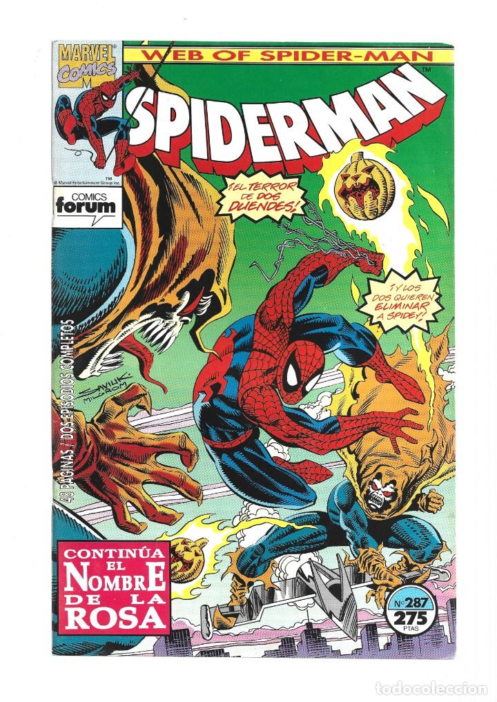 C&oacute;mics: Spiderman 287, 1993, Forum, muy buen estado - Foto 1