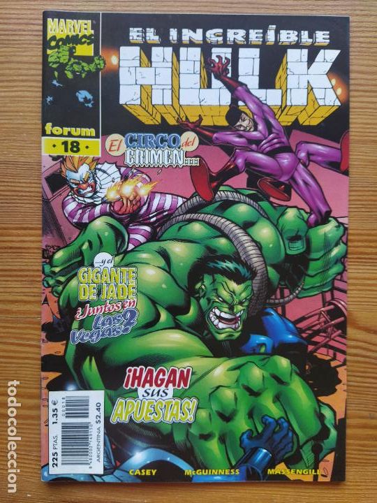 C&oacute;mics: EL INCREIBLE HULK VOL. 3 N&ordm; 18 - FORUM (7Z) - Foto 1