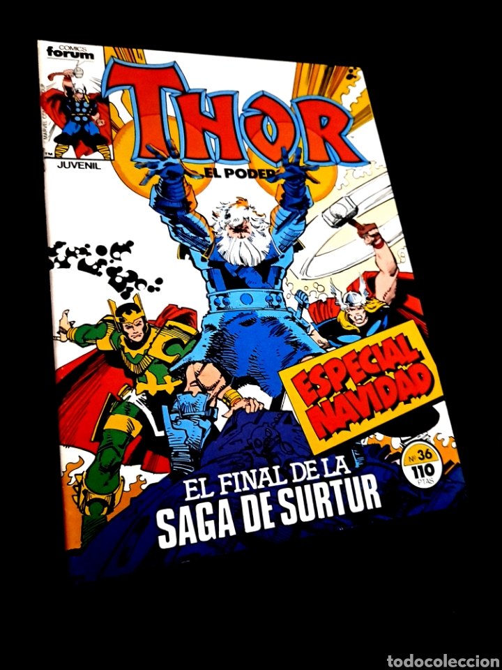 C&oacute;mics: EXCELENTE ESTADO THOR EL PODEROSO 36 FORUM GRAPA - Foto 1