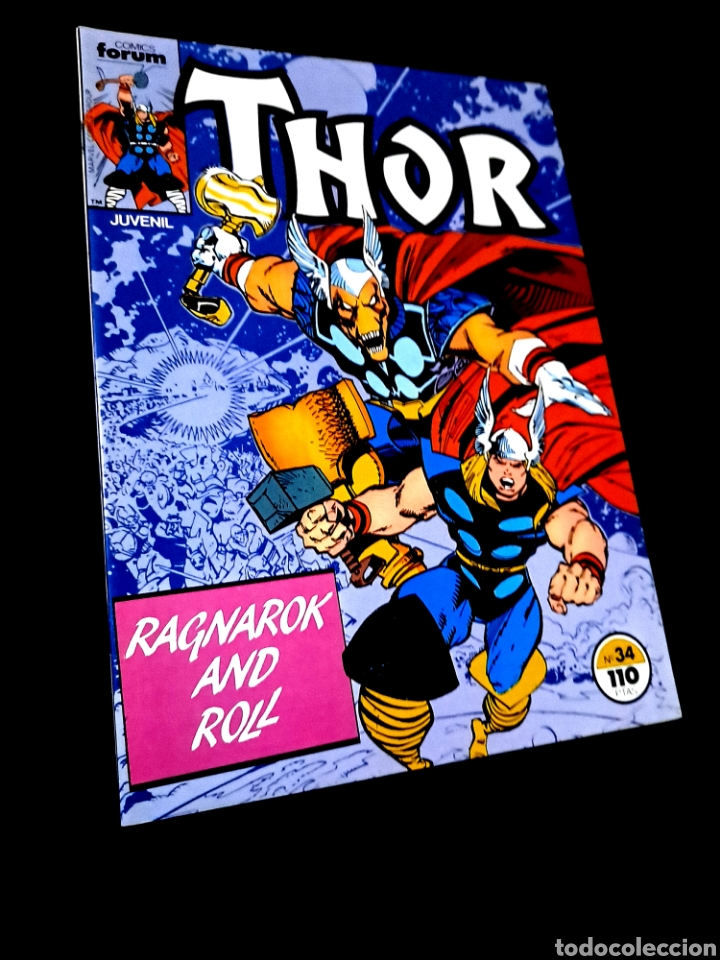 C&oacute;mics: CASI EXCELENTE ESTADO THOR EL PODEROSO 34 FORUM GRAPA - Foto 1