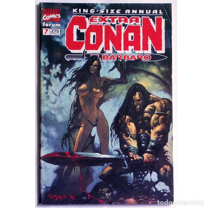 Fumetti: Extra Conan El Bárbaro Nº 7 ( Serie Grapa) Forum 1997 (Jim Owsley & Val Mayeric)