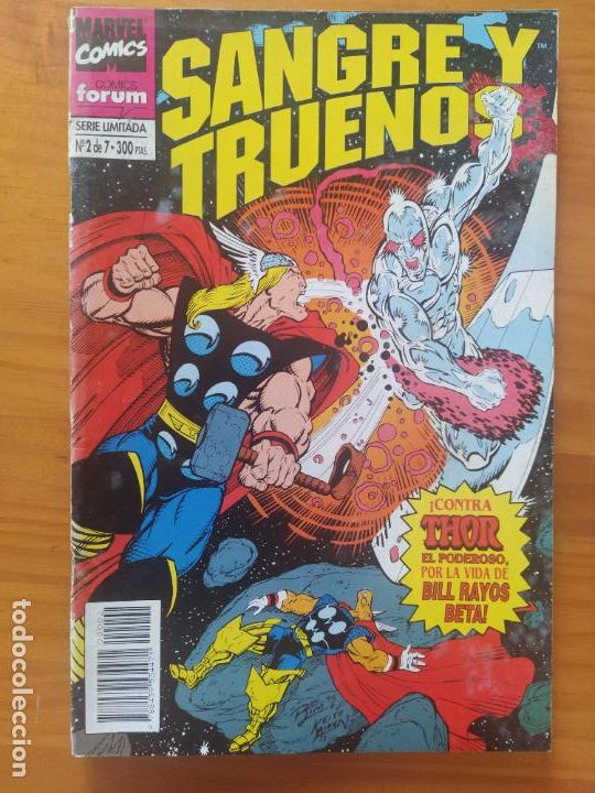 C&oacute;mics: SANGRE Y TRUENOS N&ordm; 2 (DE 7) - SERIE LIMITADA - FORUM (GG) - Foto 1