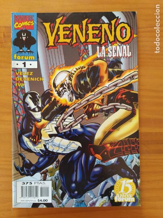 C&oacute;mics: VENENO LA SE&Ntilde;AL N&ordm; 1 - MARVEL - FORUM (8X) - Foto 1