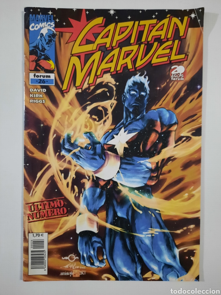 C&oacute;mics: CAPIT&Aacute;N MARVEL N&ordm; 26 - &Uacute;LTIMO N&Uacute;MERO - GRAPA MARVEL FORUM - Foto 1