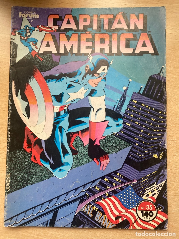 C&oacute;mics: Lote Capit&aacute;n America n. 31 y 35 vol .1 - Foto 2