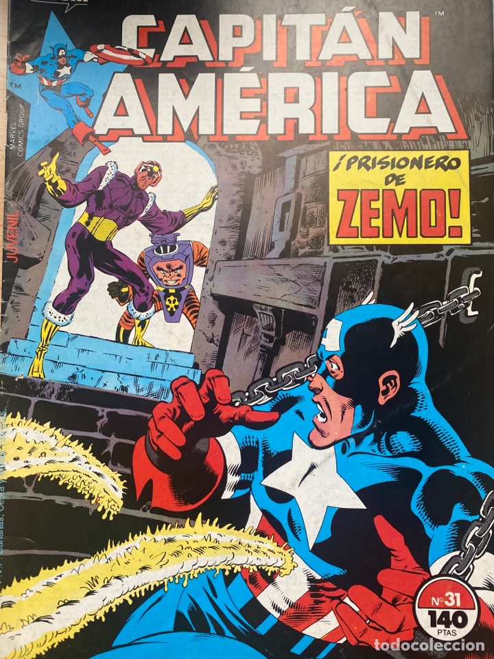 C&oacute;mics: Lote Capit&aacute;n America n. 31 y 35 vol .1 - Foto 3