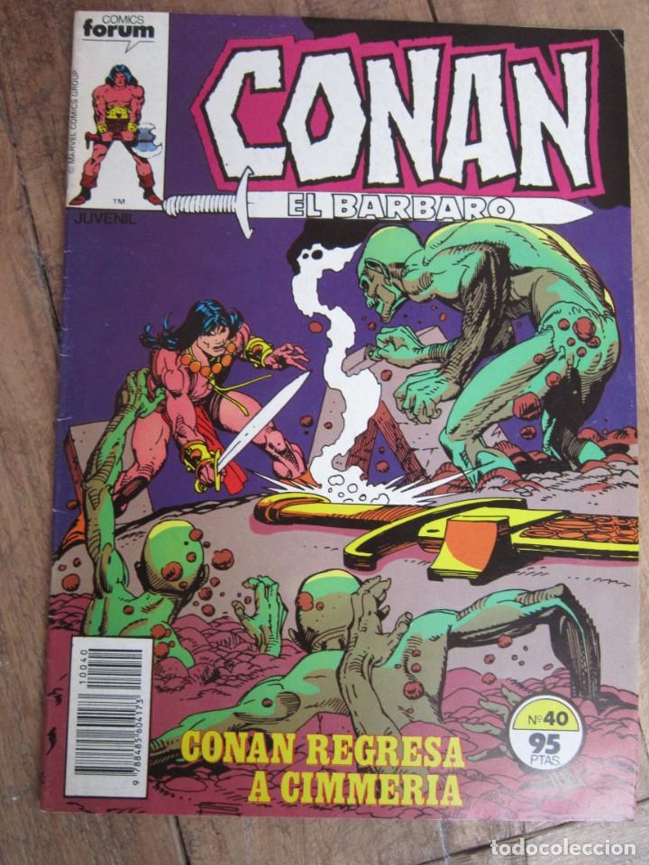 C&oacute;mics: CONAN EL BARBARO N&ordm; 40. COMICS FORUM - Foto 1