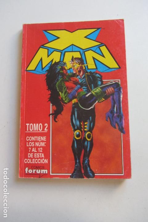 C&oacute;mics: X-MEN TOMO 2. N&Uacute;MEROS DEL 7 AL 12. 1995. FORUM E5 - Foto 1