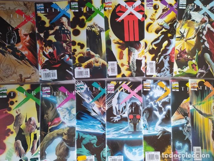 Comics: FORUM TIERRA X 14 N&ordm;S COMPLETA EXCELENTE ESTADO-EMBOLSADOS