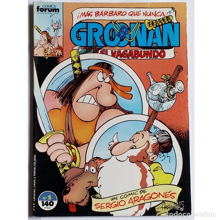 C&oacute;mics: Groonan El Vagabundo N&ordm; 5 / Forum 1987 (Sergio Aragon&eacute;s) - Foto 1