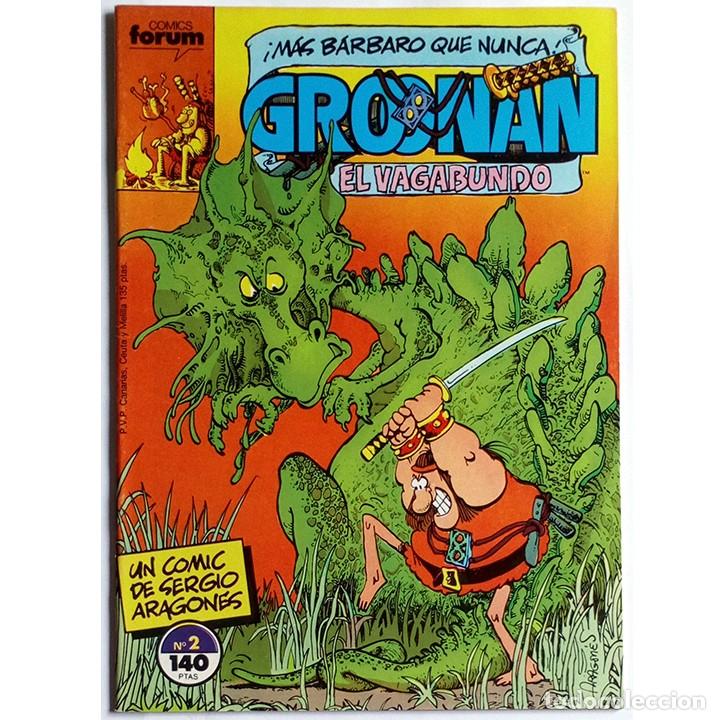 C&oacute;mics: Groonan El Vagabundo N&ordm; 2 / Forum 1987 (Sergio Aragon&eacute;s) - Foto 1