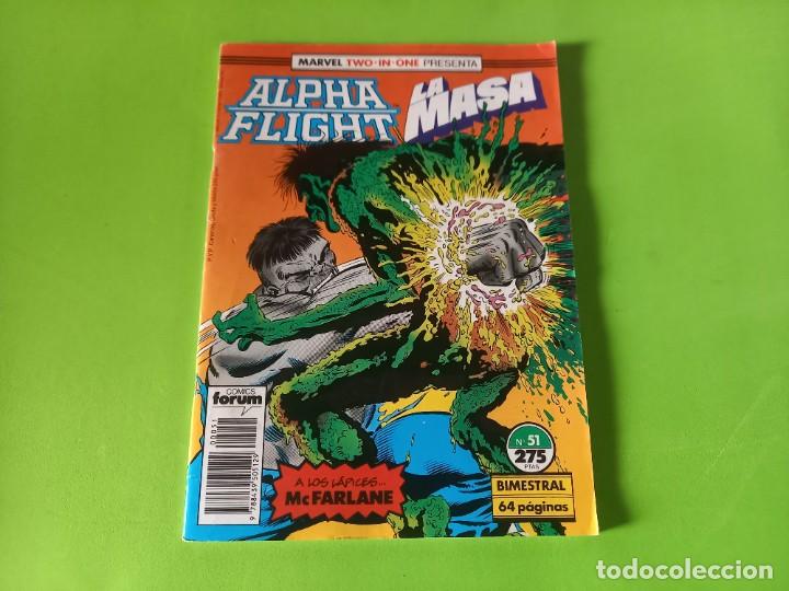 C&oacute;mics: ALPHA FLIGHT LA MASA N&ordm; 51 EXCELENTE ESTADO - Foto 1