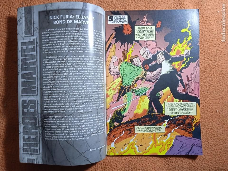 C&oacute;mics: COLECCION HEROES MARVEL/NICK FURIA/FORUM - Foto 2