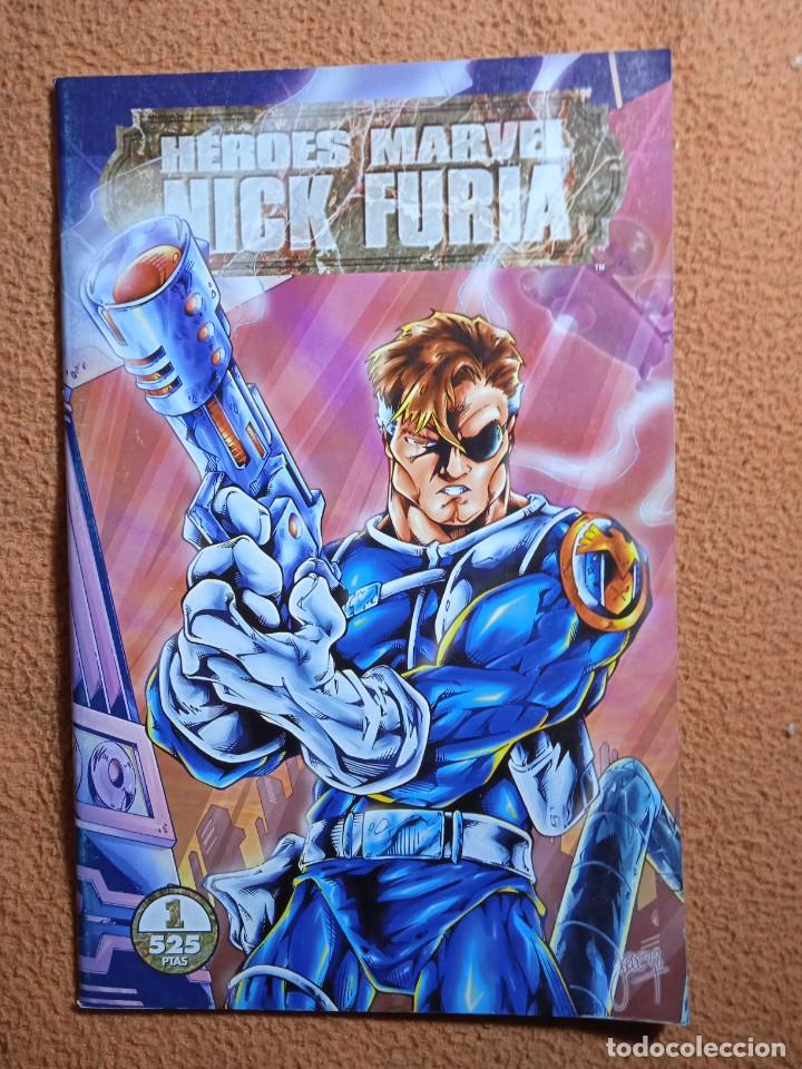 C&oacute;mics: COLECCION HEROES MARVEL/NICK FURIA/FORUM - Foto 1