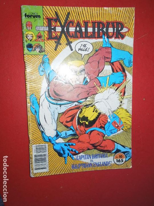 C&oacute;mics: EXCALIBUR CAPITAN BRITANIA N&ordm; 10 - COMICS FORUM -1989 - Foto 1