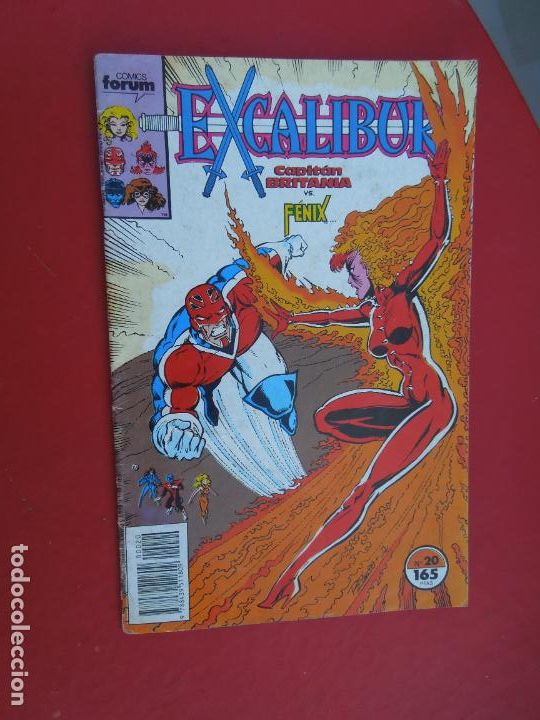 C&oacute;mics: EXCALIBUR CAPITAN BRITANIA N&ordm; 20- COMICS FORUM -1989 - Foto 1