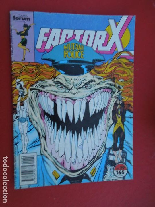 C&oacute;mics: FACTOR X - MUTANT POLICE N&ordm; 29 - COMICS FORUM -1988 - Foto 1