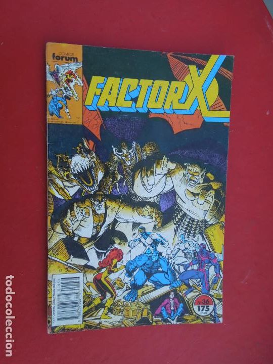 C&oacute;mics: FACTOR X - N&ordm; 36- COMICS FORUM -1988 - Foto 1