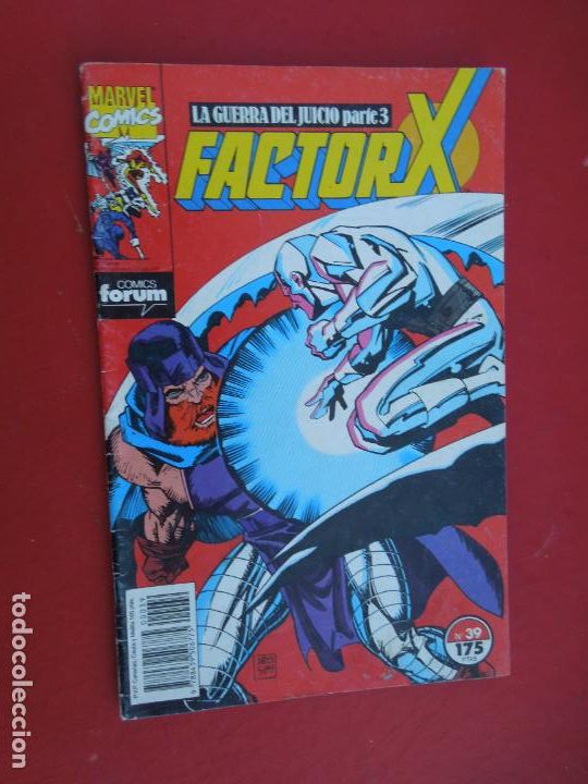 C&oacute;mics: FACTOR X - LA GUERRA DEL JUICIO - 3 N&ordm; 39- COMICS FORUM -1988 - Foto 1