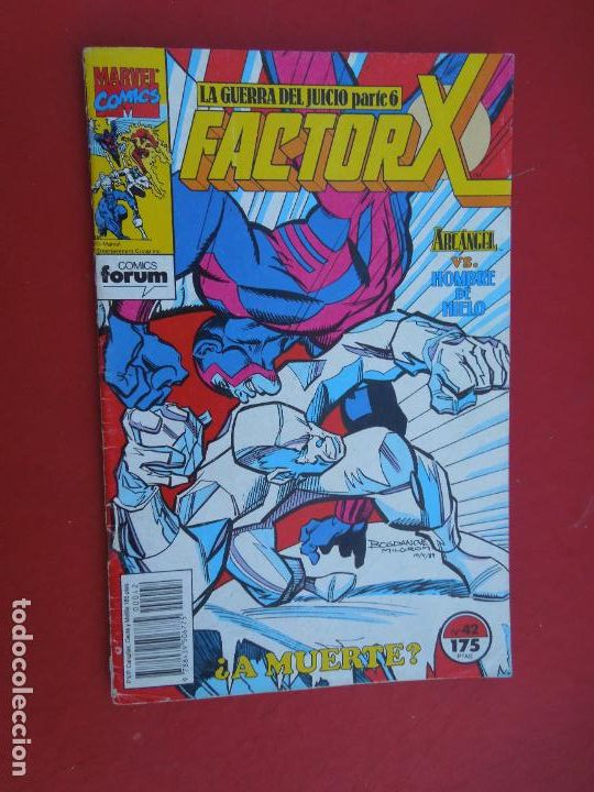 C&oacute;mics: FACTOR X - LA GUERRA DEL JUICIO PARTE 6 N&ordm; 2- COMICS FORUM -1988 - Foto 1