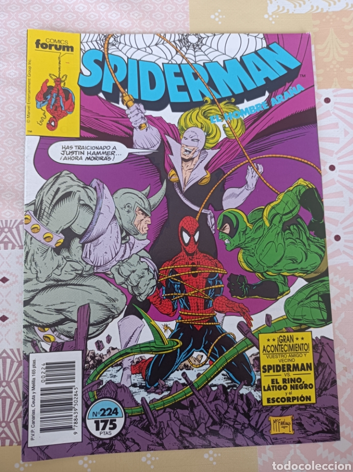 C&oacute;mics: Spiderman vol 1 n⁰ 224 forum - Foto 1