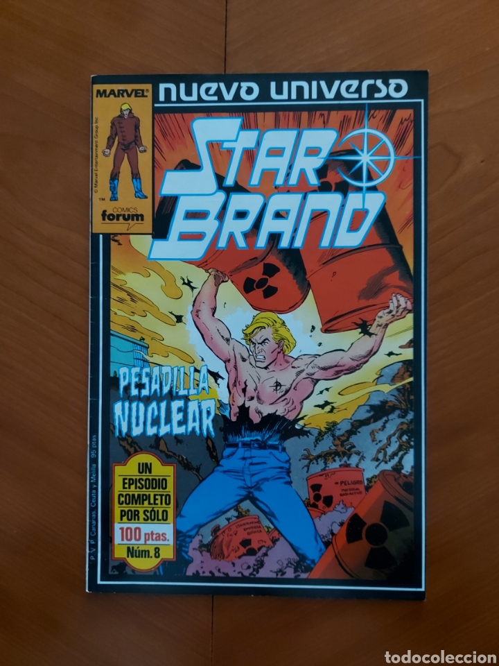 Fumetti: N&uacute;m 8 Star Brand 1988 Marvel Forum, muy buen estado de conservaci&oacute;n. Estado en general como se ve en