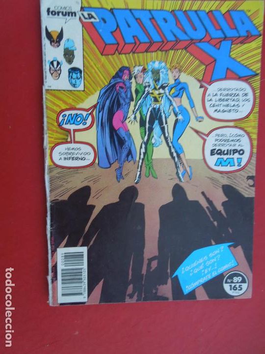 C&oacute;mics: LA PATRULLA X - N&ordm; 89- COMICS FORUM -1988 - Foto 1