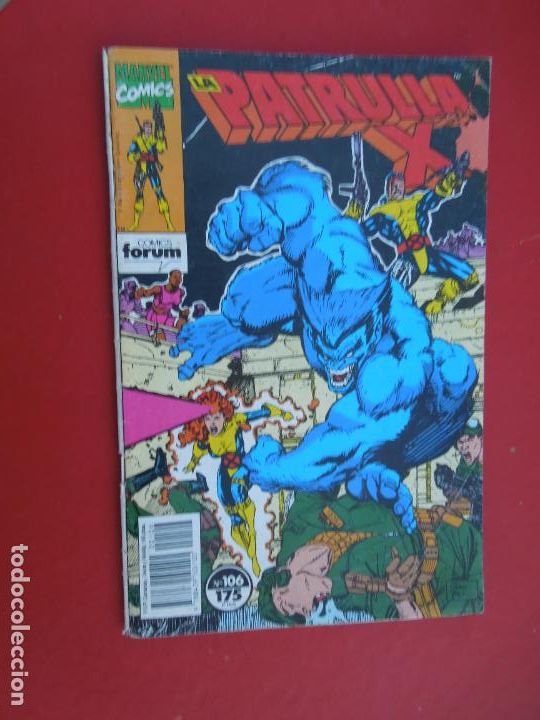 C&oacute;mics: LA PATRULLA X - N&ordm; 106- COMICS FORUM -1988 - Foto 1