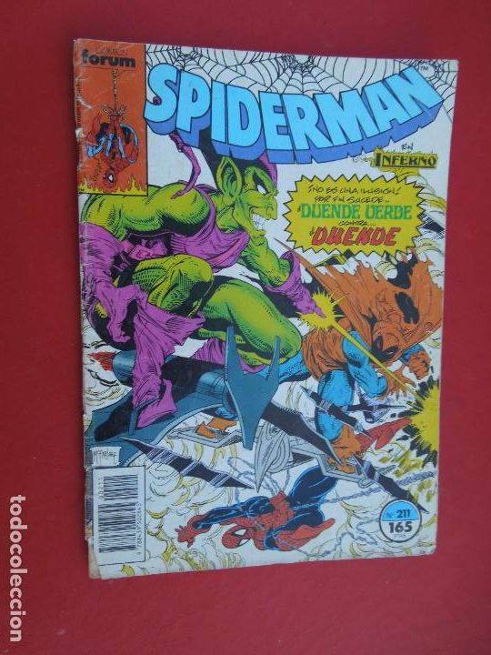 C&oacute;mics: SPIDERMAN EN INFERNO N&ordm; 211- COMICS FORUM -1988 - Foto 1
