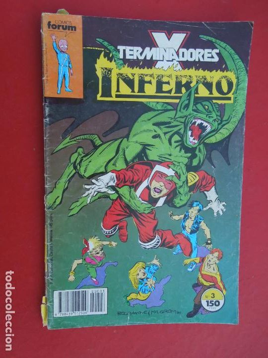 C&oacute;mics: X TERMINADORES -INFERNO N&ordm; 3 - COMICS FORUM -1988 - Foto 1