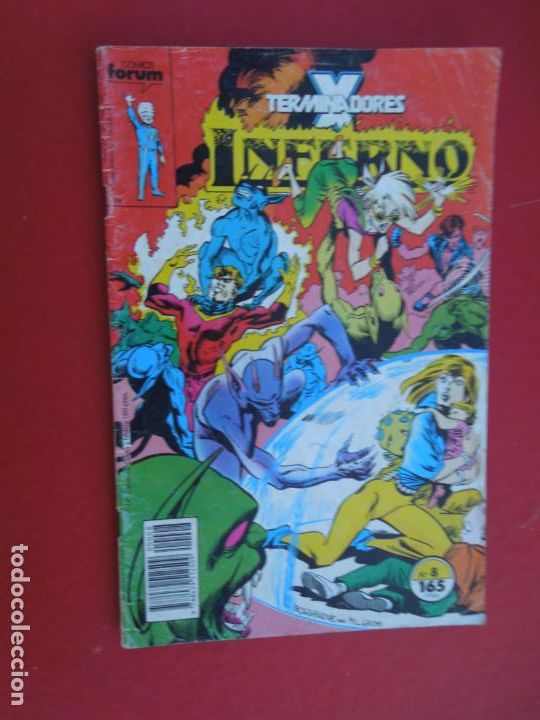 C&oacute;mics: X TERMINADORES - INFERNO N&ordm; 8 - COMICS FORUM -1988 - Foto 1