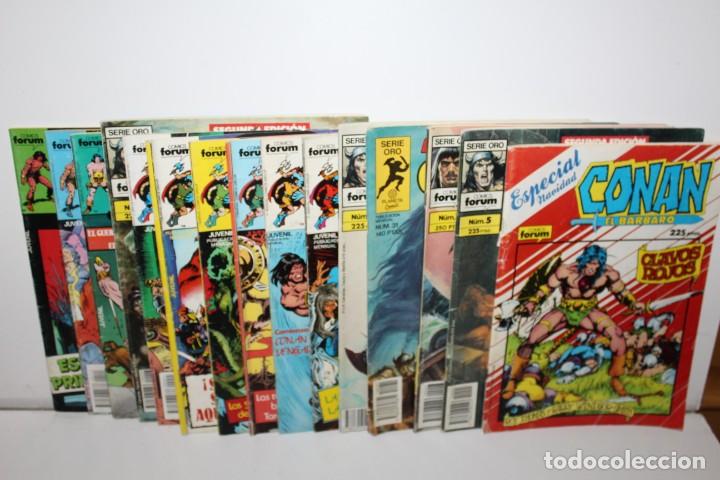 C&oacute;mics: LOTE DE 15 COMIC CONAN FORUM - Foto 1