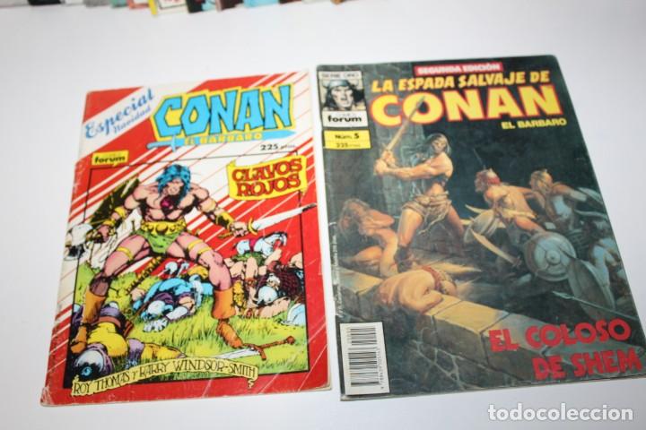 C&oacute;mics: LOTE DE 15 COMIC CONAN FORUM - Foto 2