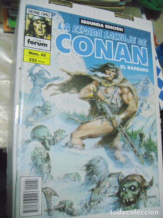 C&oacute;mics: LA ESPADA SALVAJE DE CONAN -VARIOS N&Uacute;MEROS - ED. FORUM - Foto 108