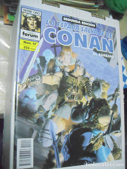 C&oacute;mics: LA ESPADA SALVAJE DE CONAN -VARIOS N&Uacute;MEROS - ED. FORUM - Foto 109