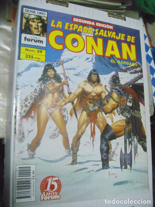 C&oacute;mics: LA ESPADA SALVAJE DE CONAN -VARIOS N&Uacute;MEROS - ED. FORUM - Foto 115